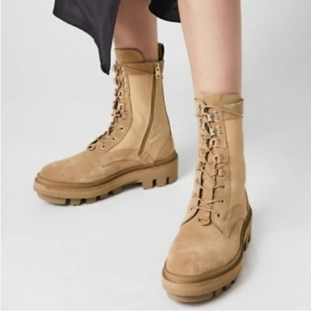 All Saints Beth Combat Boots